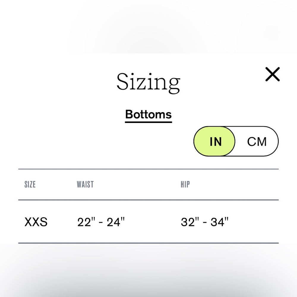 XXS Compressive High-Rise Leggings - Picture 8 of 8
